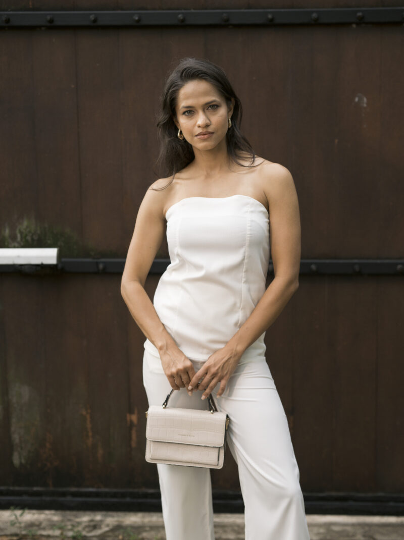 Lumina strapless top